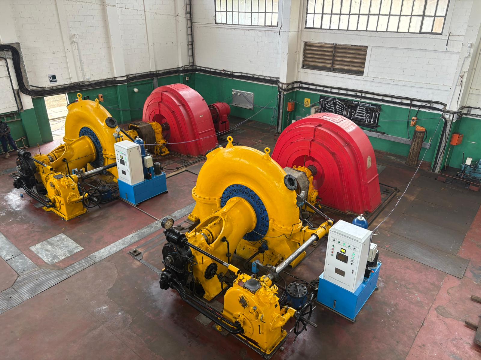 Turbine hall after restoration